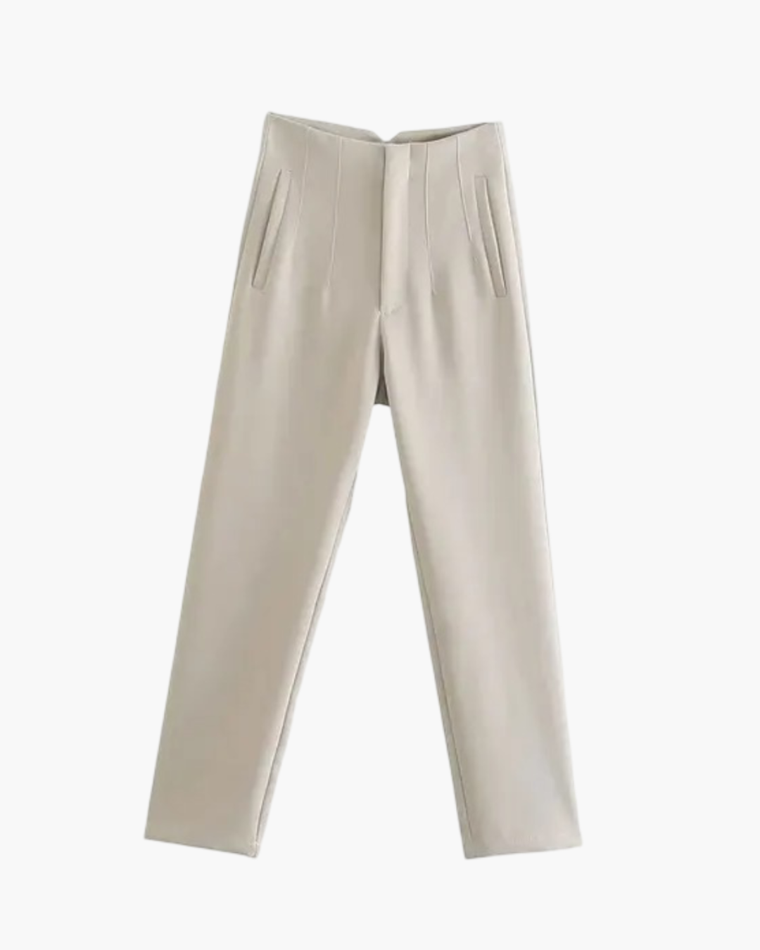 Pantalon : Crème