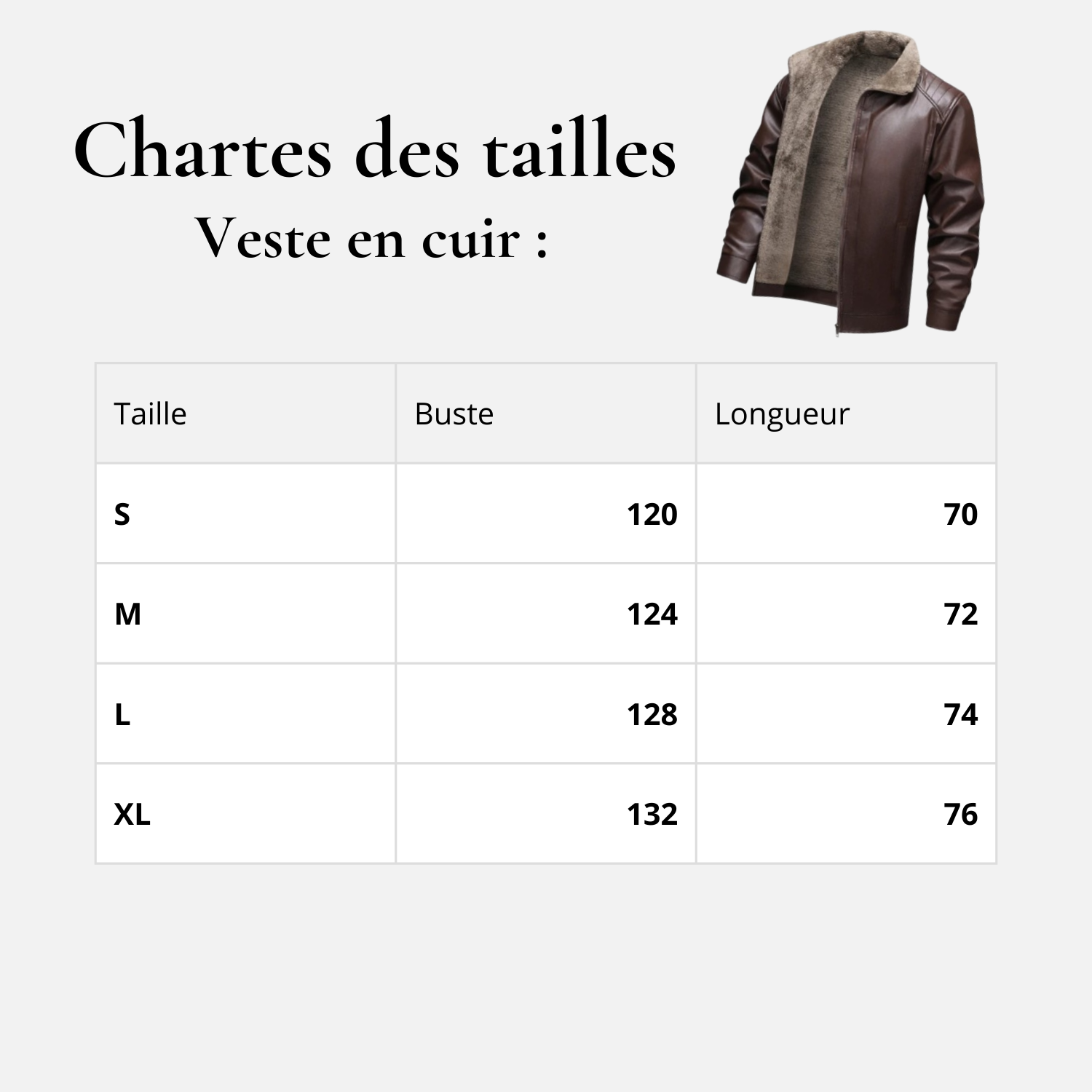 Veste : Force de Cuir