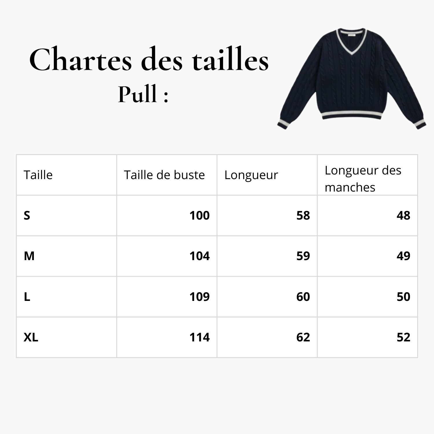 Pull : Navy Girl