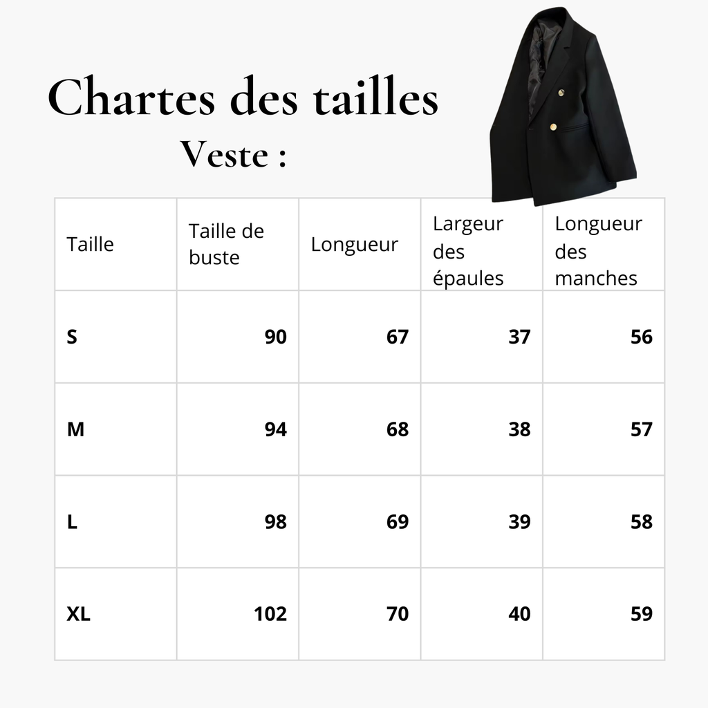 Blazer : Bouton d'or