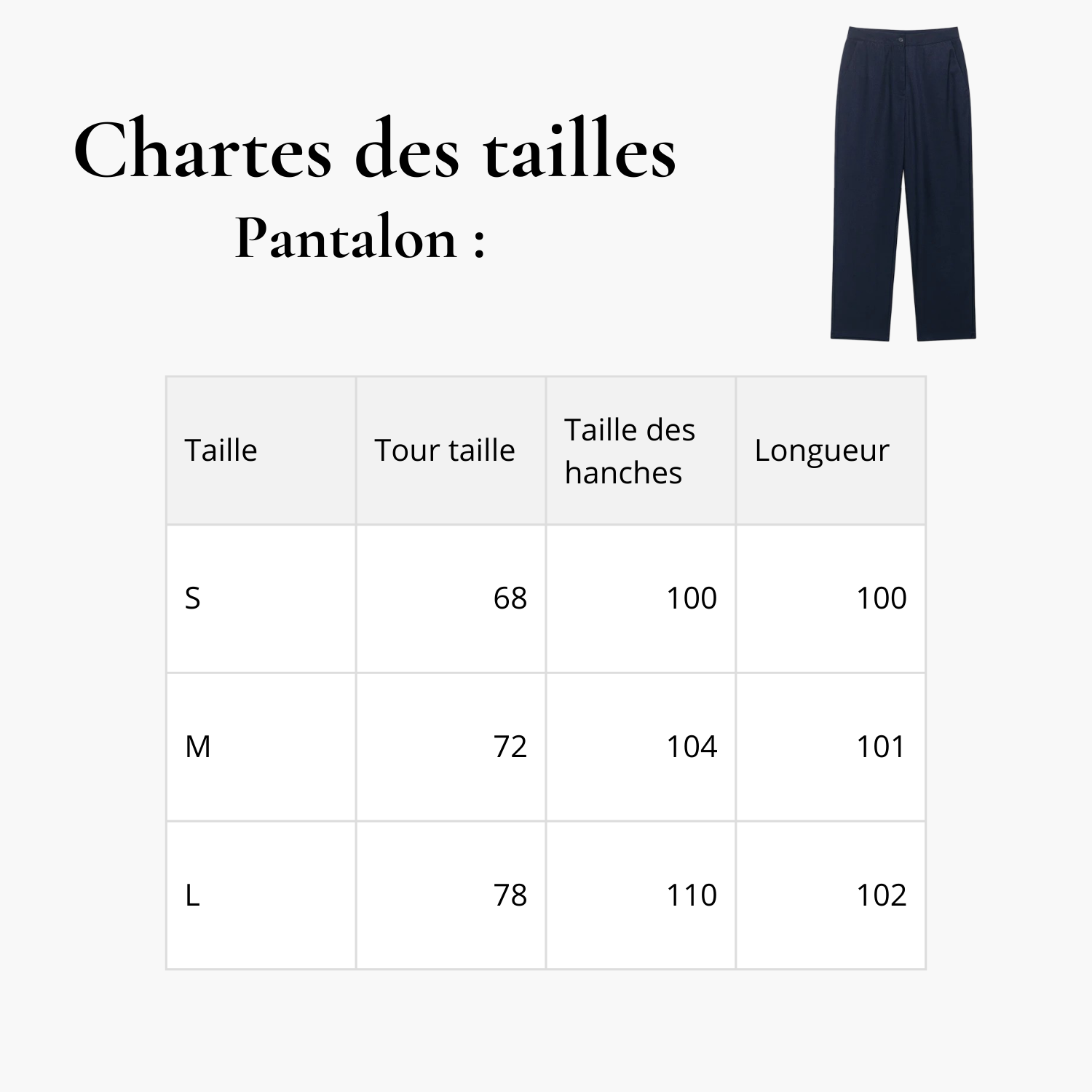 Ensemble Bleu Nuit