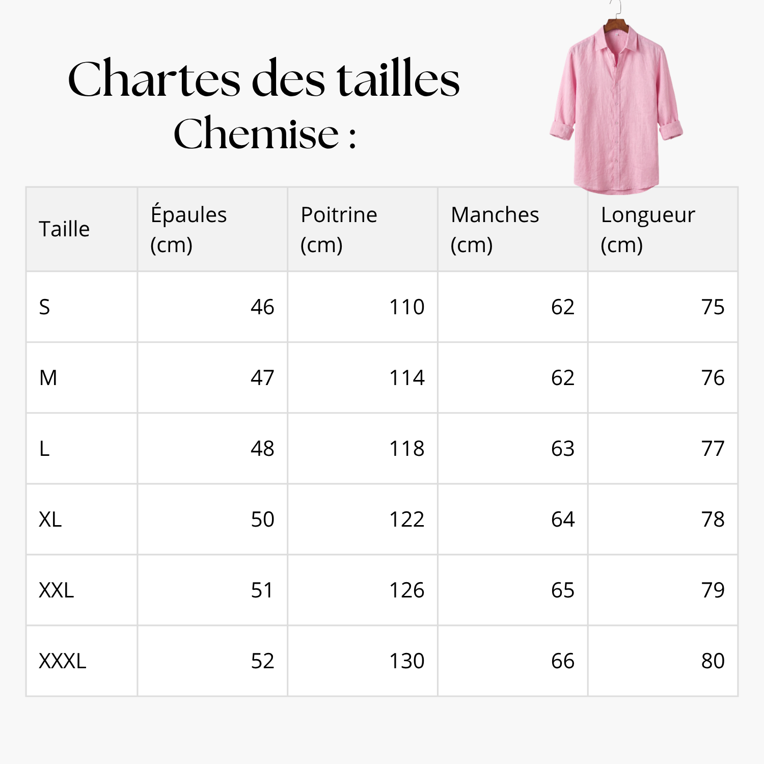 Chemise : Rosée