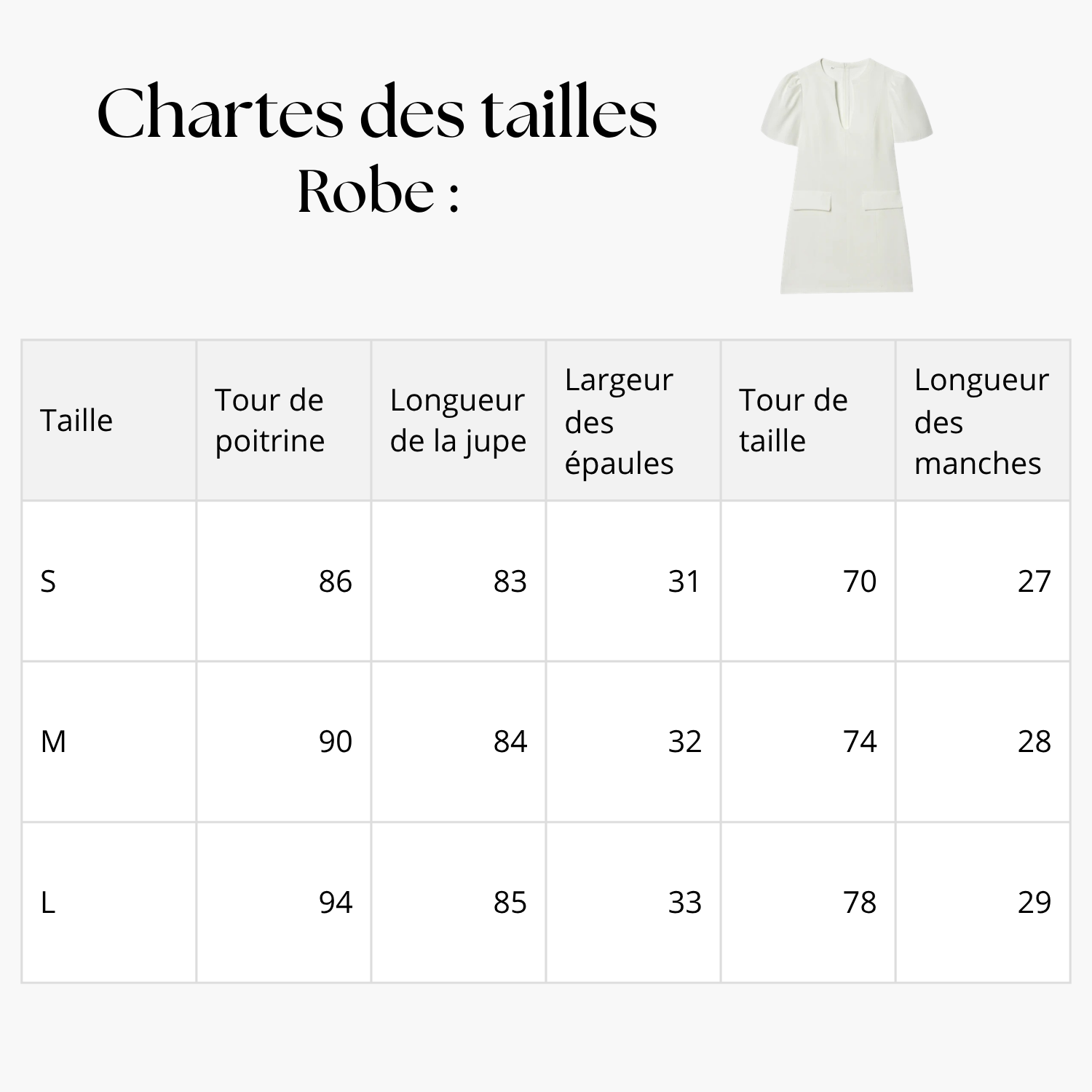 Robe Versaille