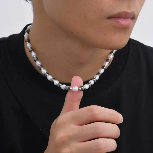 Collier : Chaîne de perle